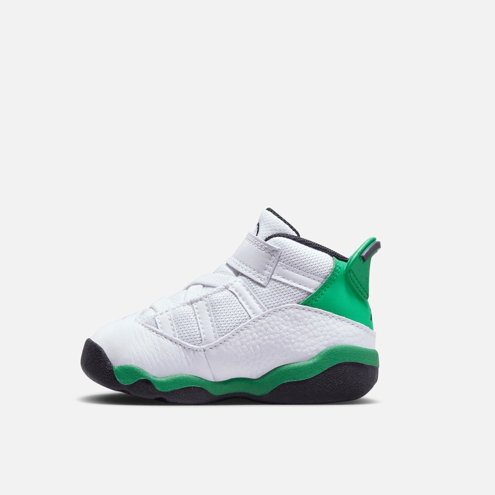 Brand New Air Jordan 6 Ring “Lucky Green” Toddler’s Shoes
